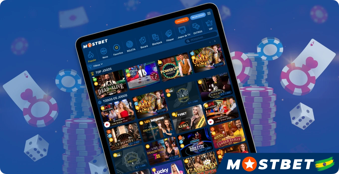 Mostbet Casino-da siz canlı diler oyunları da daxil olmaqla yüzlərlə müxtəlif oyun tapa bilərsiniz